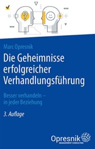 book cover die geheimnisse erfolgreicher verhandlungsführung dritte Auflage