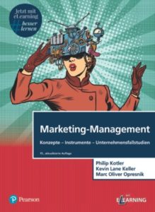book cover marketing management