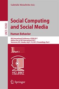 Social Computing and Social Media human behavior